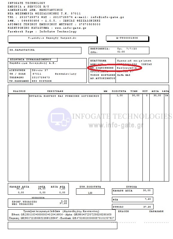 parastatiko parohis me skopodiakinisis