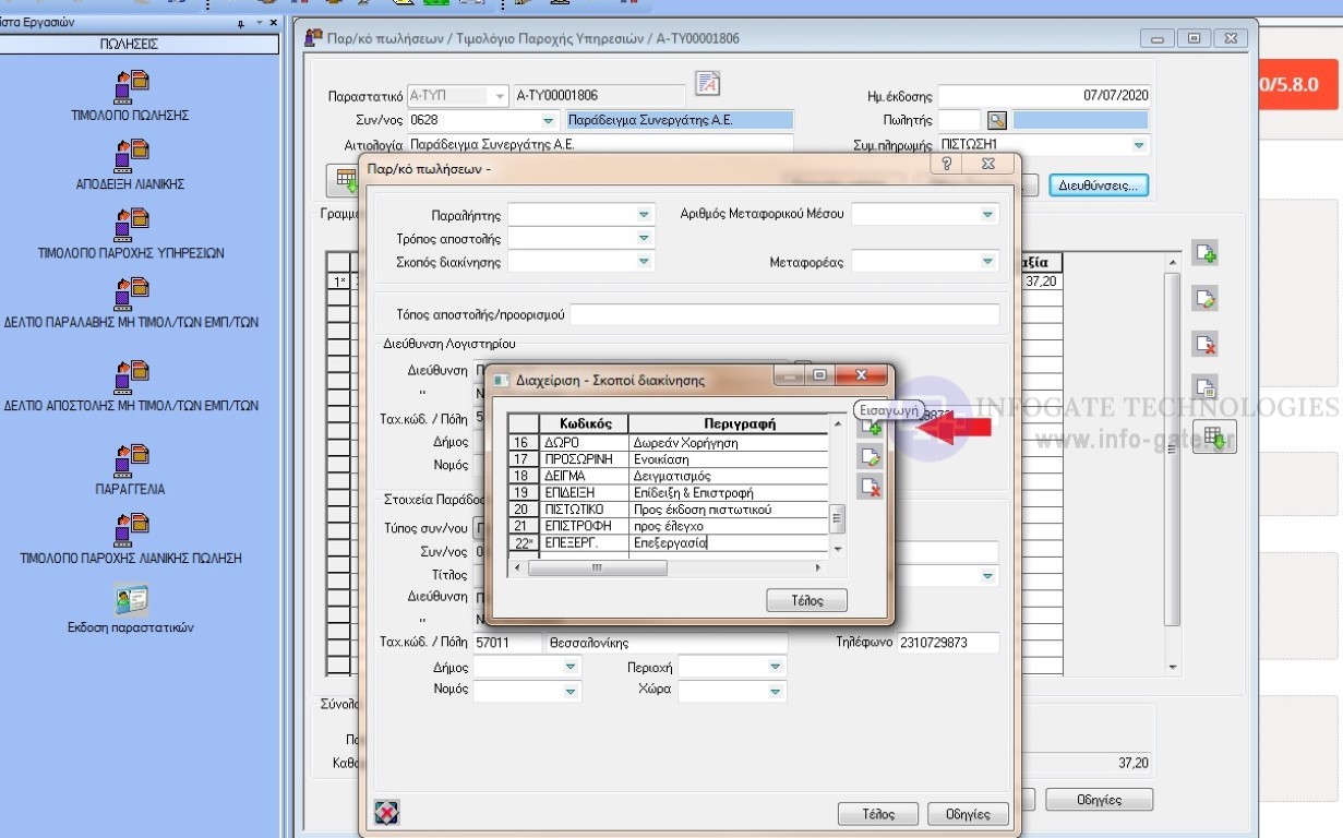 skopos diakinisis prosthiki