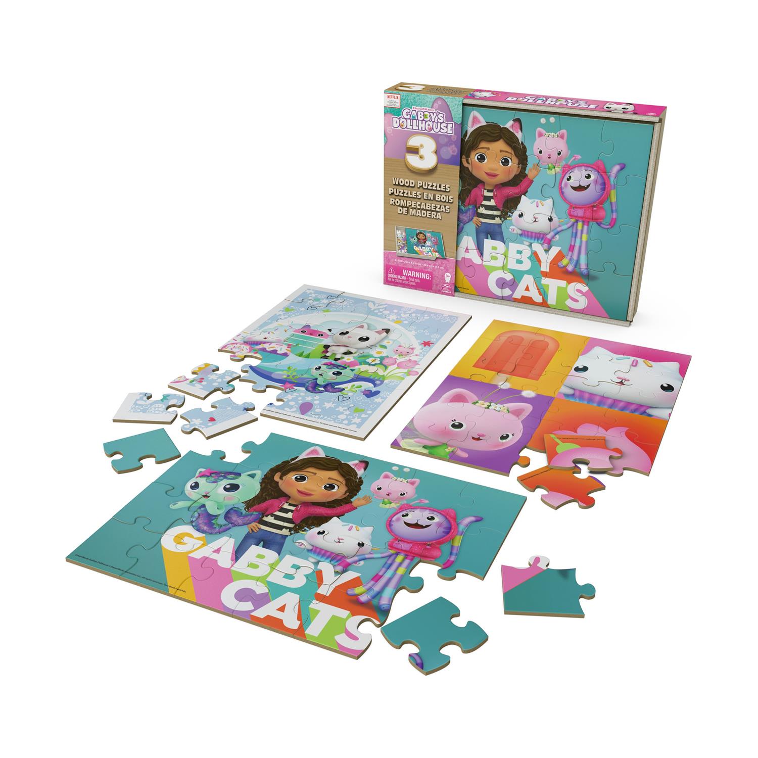 Spin Master Gabby's Dollhouse: Wood Puzzle (6066549)