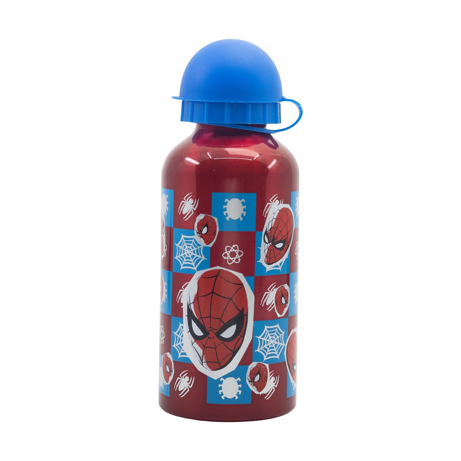 Stor: Marvel: Spiderman Arachnid Grid - Aluminium Bottle (400ml) (74734)