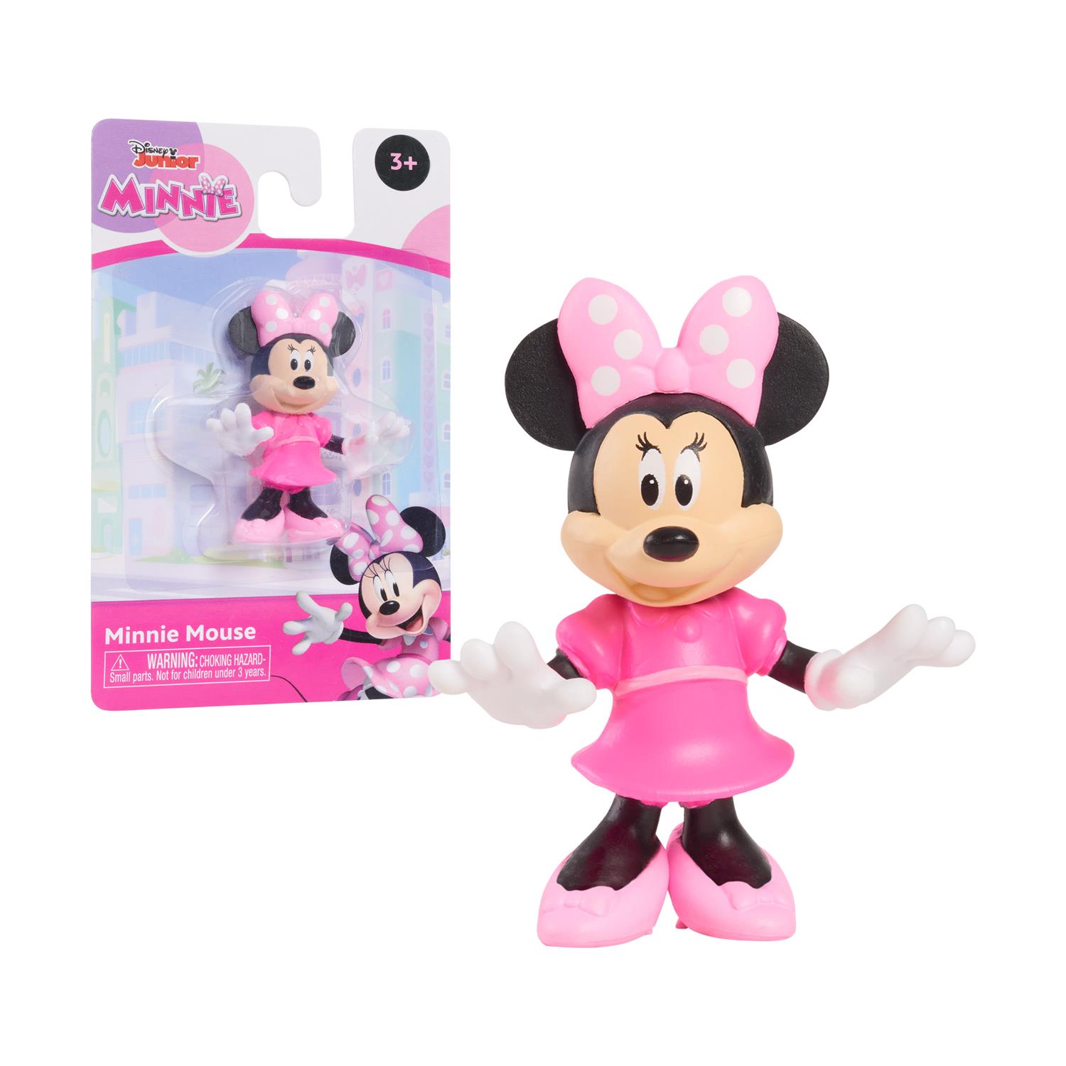 Giochi Preziosi Disney Junior: Minnie - Minnie Mouse in Pink Dress (MCN34200)