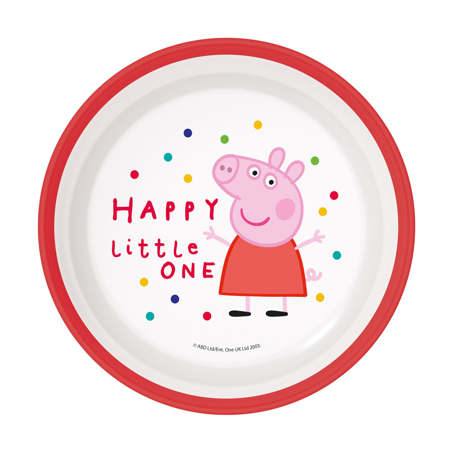 Stor: Peppa Pig - Little One Non Slip Bicolor Premium Bowl (13492)