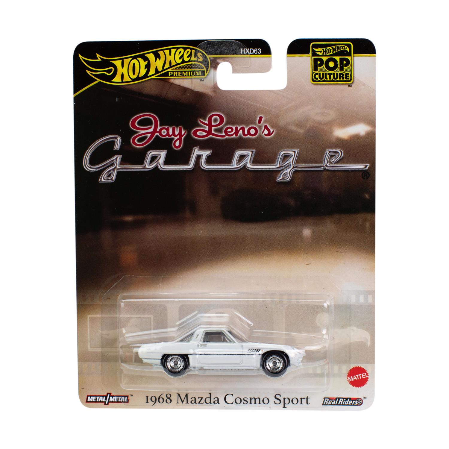 Mattel Hot Wheels Premium Pop Culture: Jay Leno's Garage - 1968 Mazda Cosmo Sport (JBL66)
