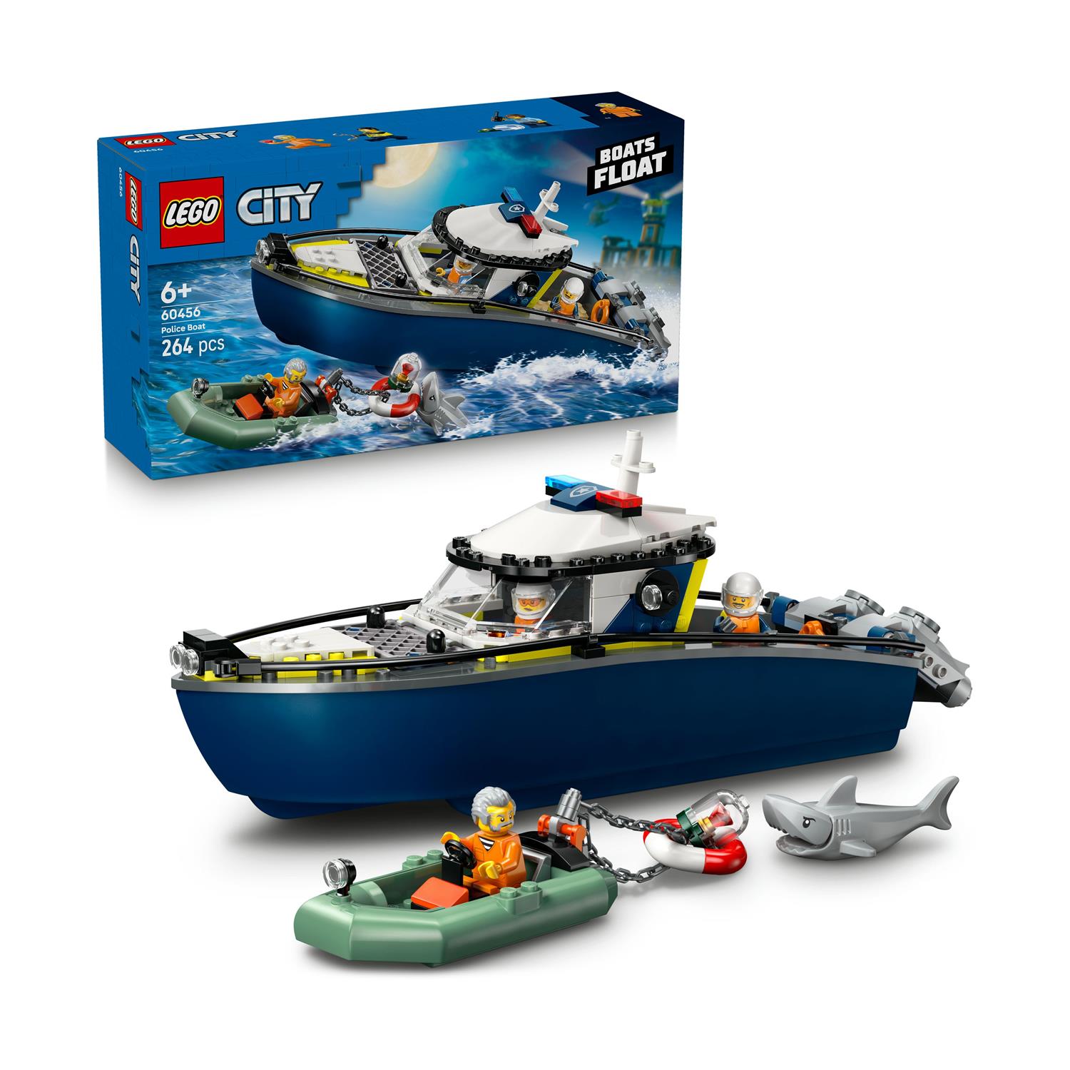 LEGO City: Police Boat Chase (60456)