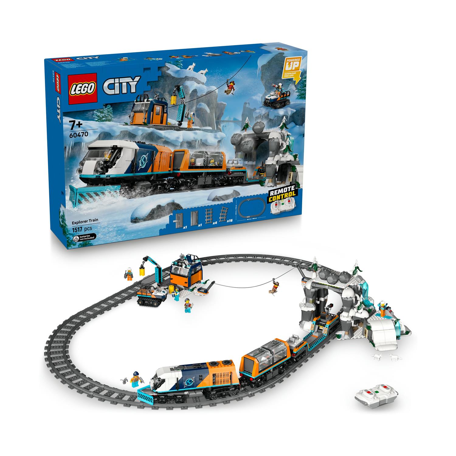 LEGO City: Explorers’ Arctic Polar Express Train (60470)