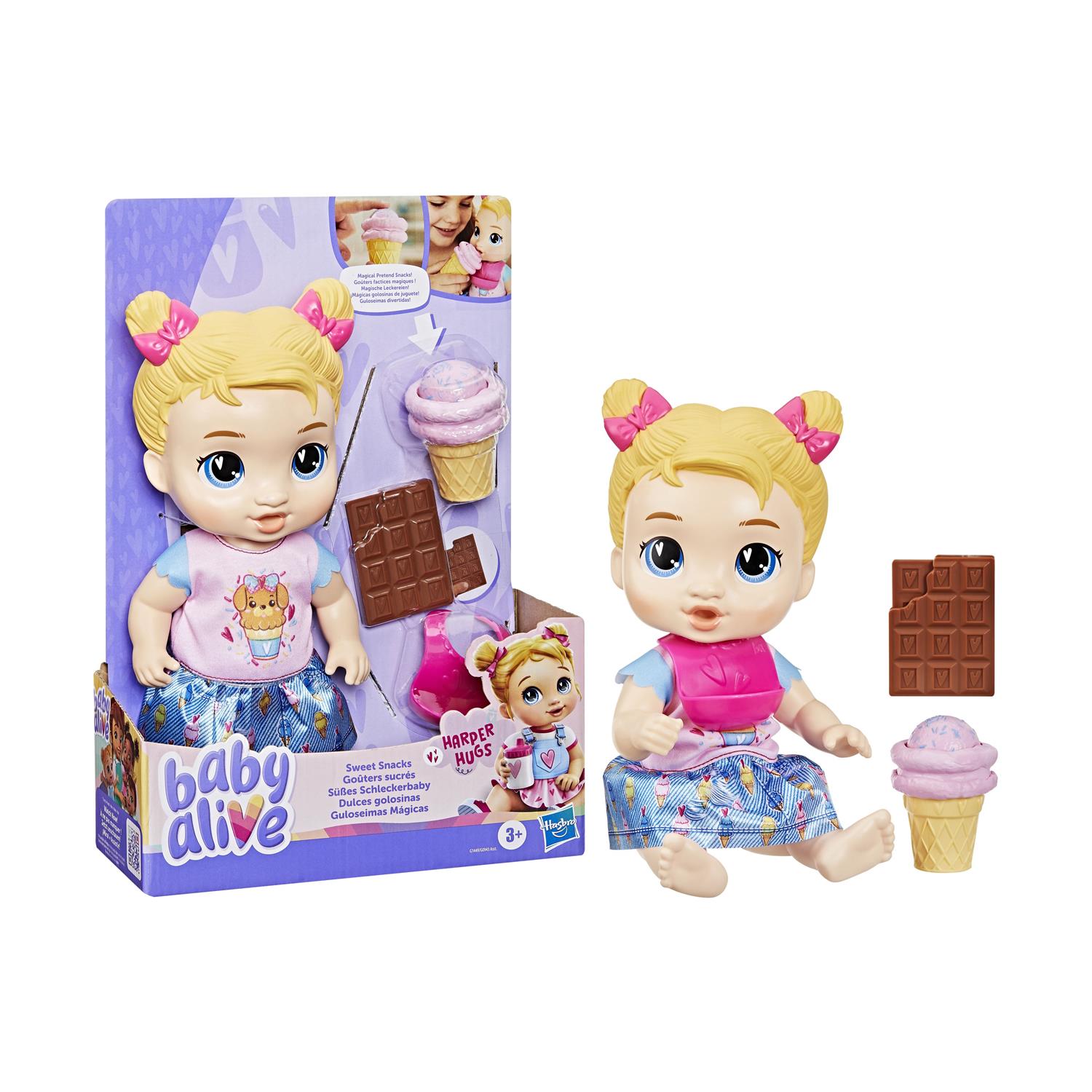 Hasbro Baby Alive: Core Nurturing Dolls - Sweet Snacks Harper (G1449)