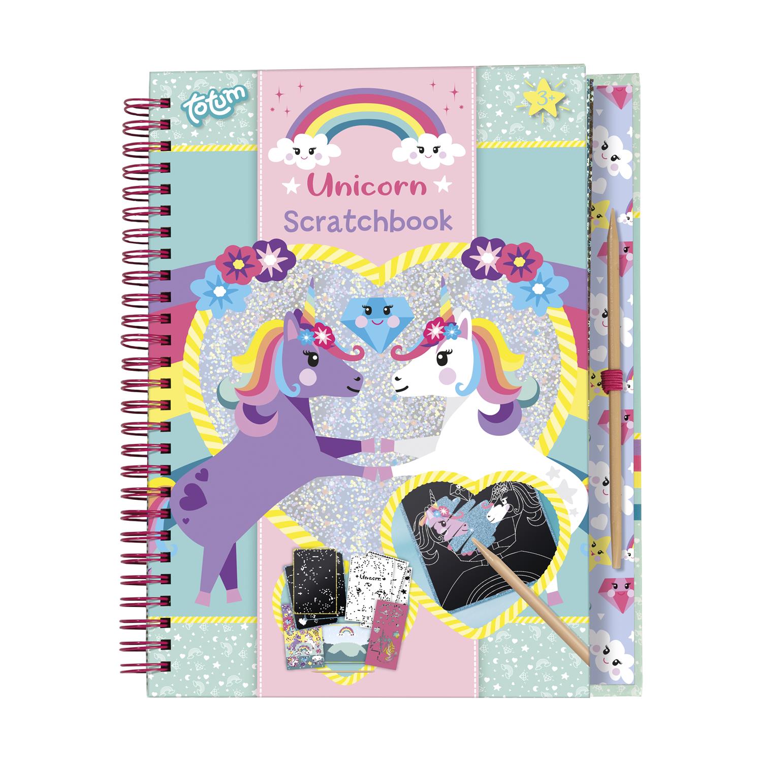 Totum: Unicorn - Scratch Book (TT071605)
