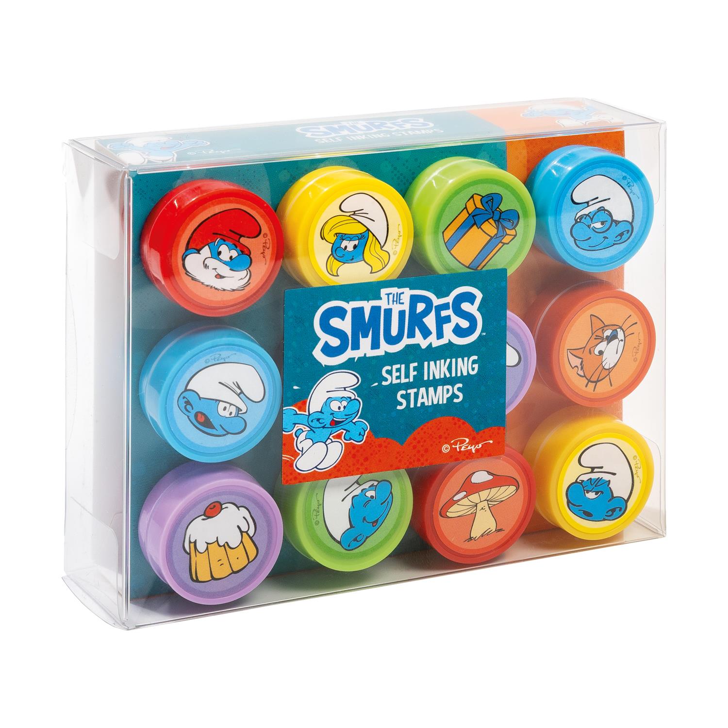 Totum: The Smurfs - Self Inking Stamps (TT750098)