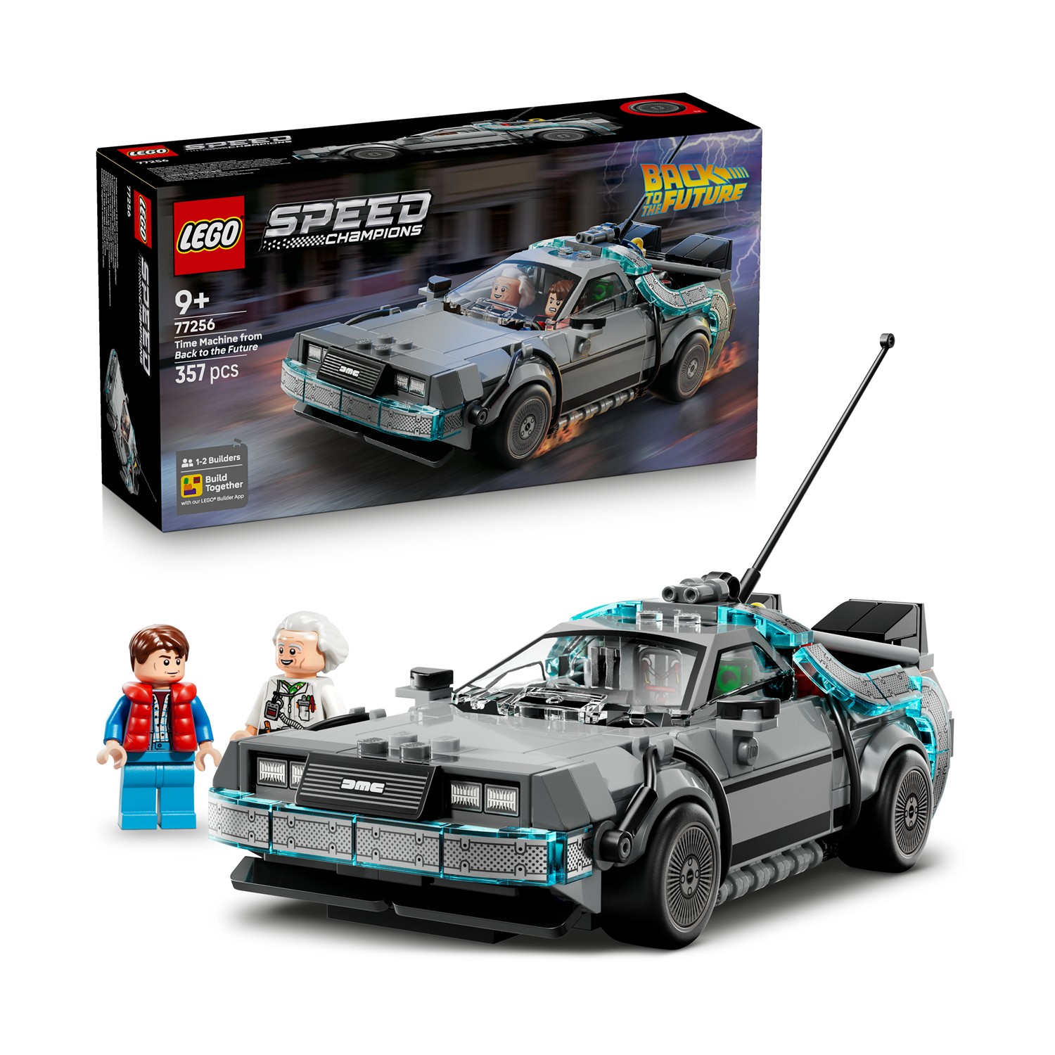 LEGO Speed Champions: Time Machine from Back to the Future (77256)