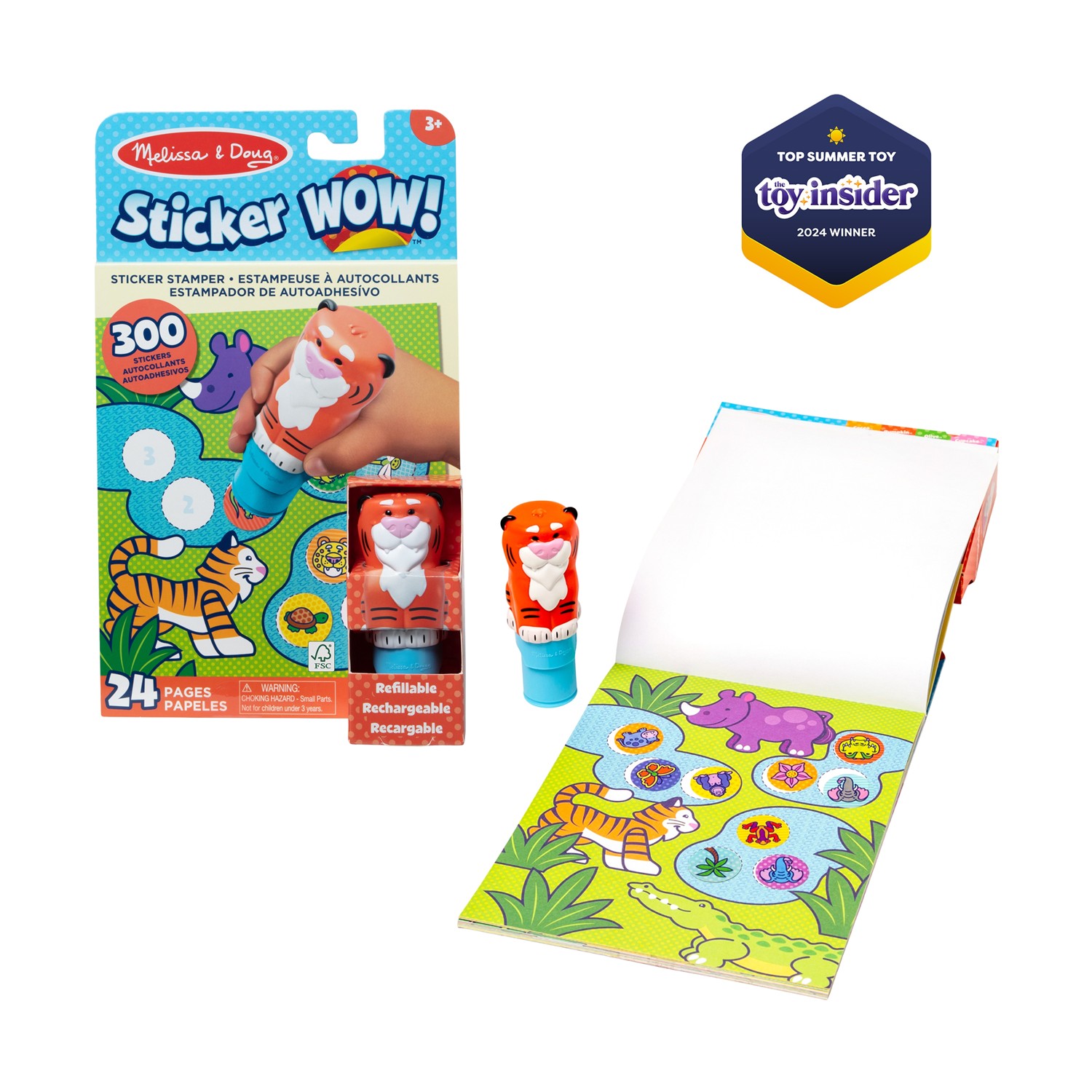Melissa & Doug Arts and Crafts: Sticker Wow! - Pumpkin (20156126)