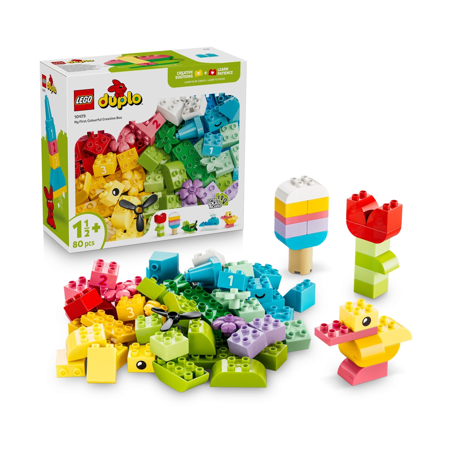 LEGO DUPLO Classic: Colorful Creative Box (10479)