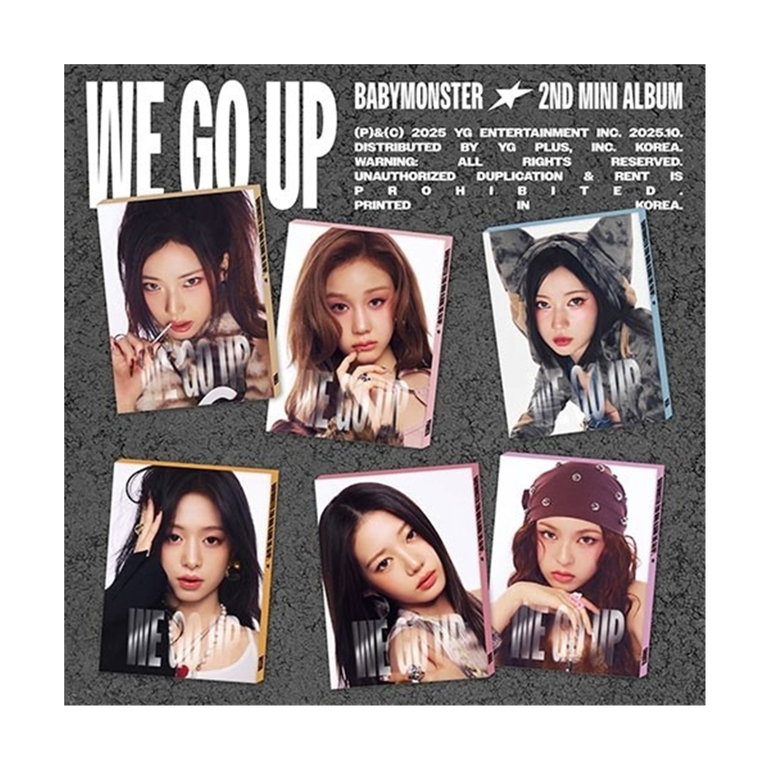K-Pop: Babymonster - 2nd Mini Album (We Go Up) Pattern Ver.