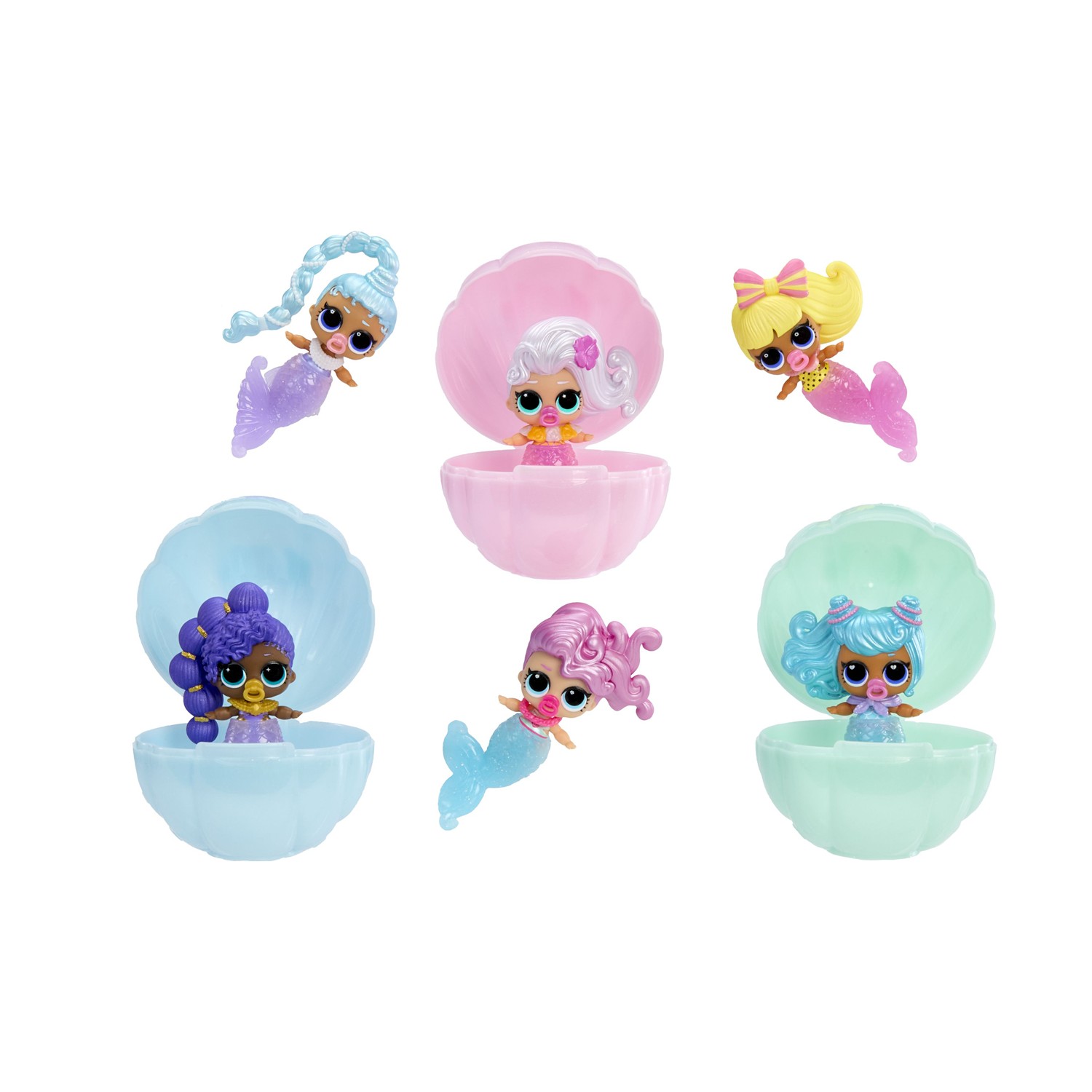 MGA L.O.L. Surprise: Mermaids - Magic Transformation Baby Sisters (598787)