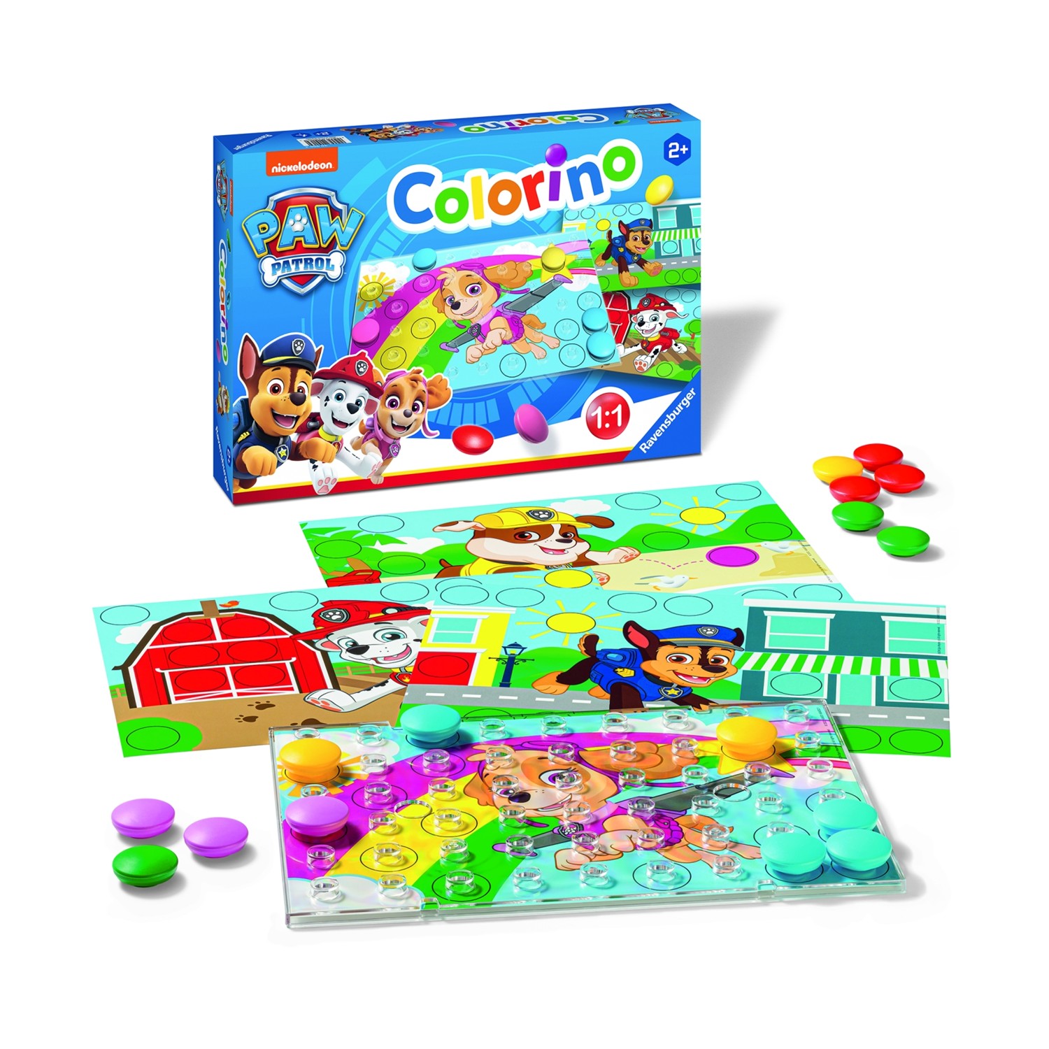 Ravensburger Επιτραπέζιο: Colorino Paw Patrol (20906)