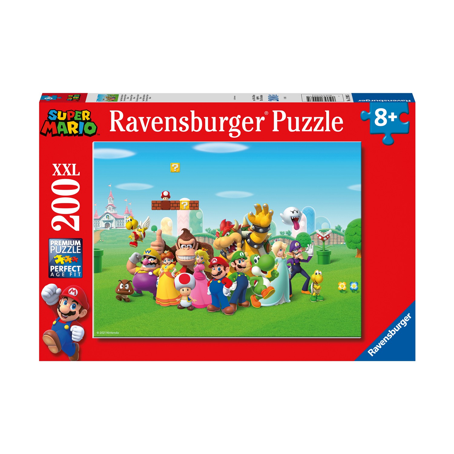 Ravensburger Puzzle: Super Mario XXL - Super Mario Adventure (200pcs) (12993)