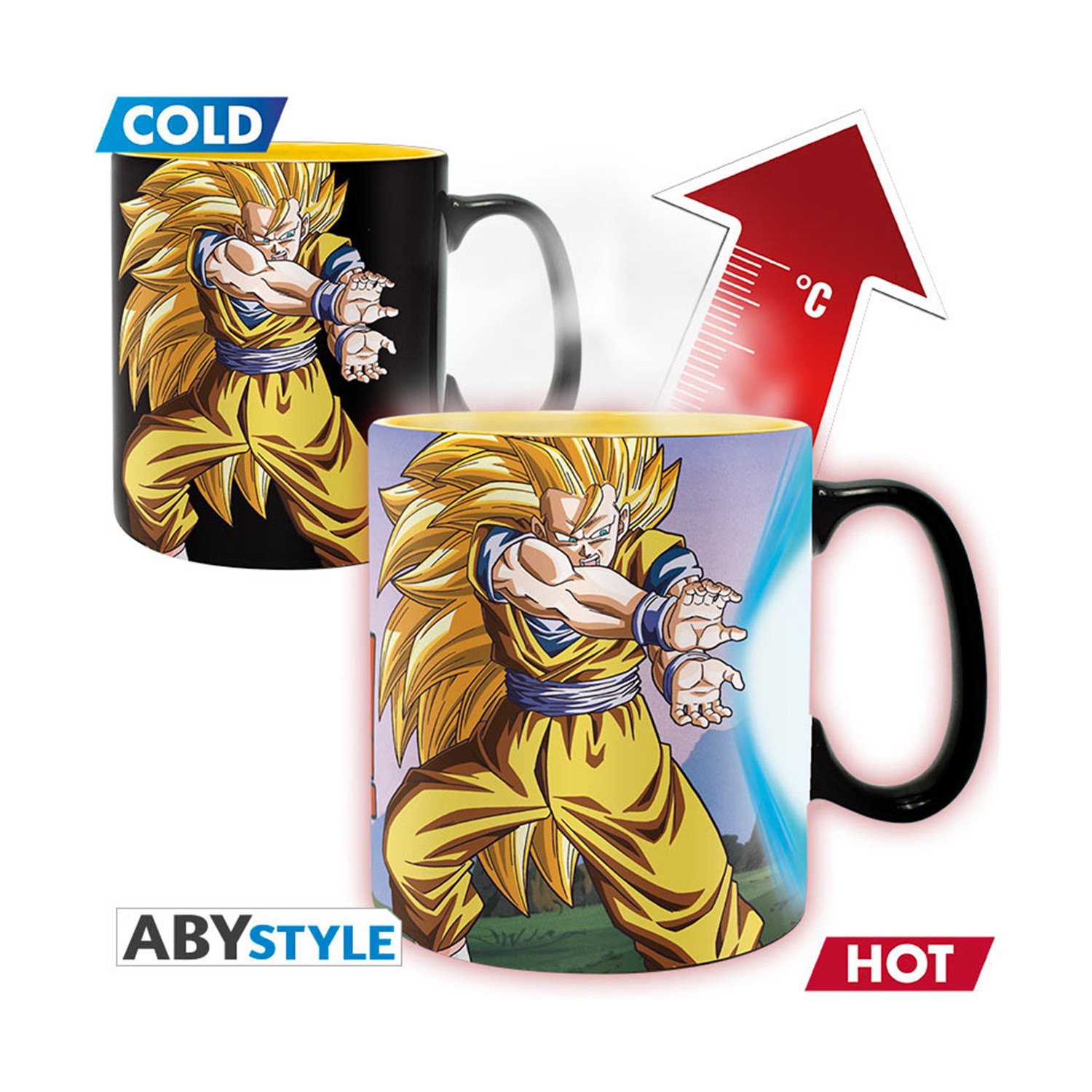 Abysse: Dragon Ball Z - Kamehameha Heat Change Mug (460ml) (ABYMUGA440)