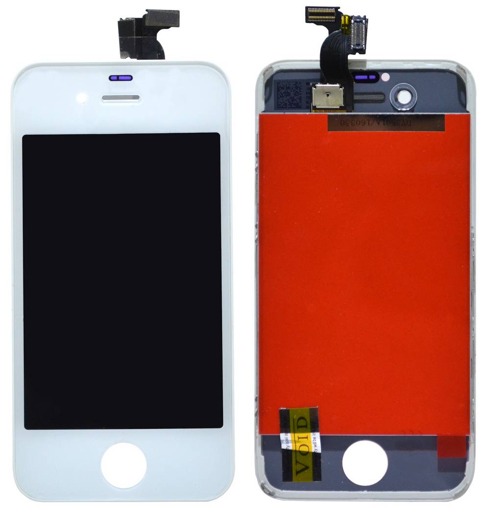 Οθόνη & Μηχανισμός Αφής για Apple iPhone 4S Λευκό Type A