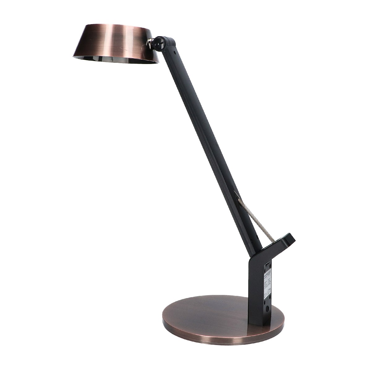 Φωτιστικό με Λάμπα LED Maxcom ML4400 Lumen 480 Lumens, με Πτυσσόμενο Βραχίονα και Ρύθμιση Έντασης Χάλκινο