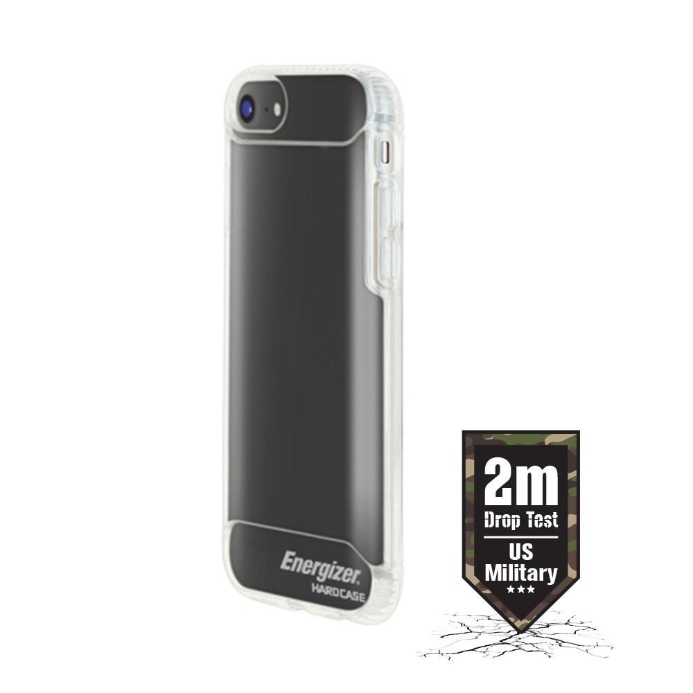 Θήκη Shockproof Hardcase Energizer με Drop Test 2 Μέτρων για iPhone 6 / 7 / 8 / SE (2020) Διάφανη
