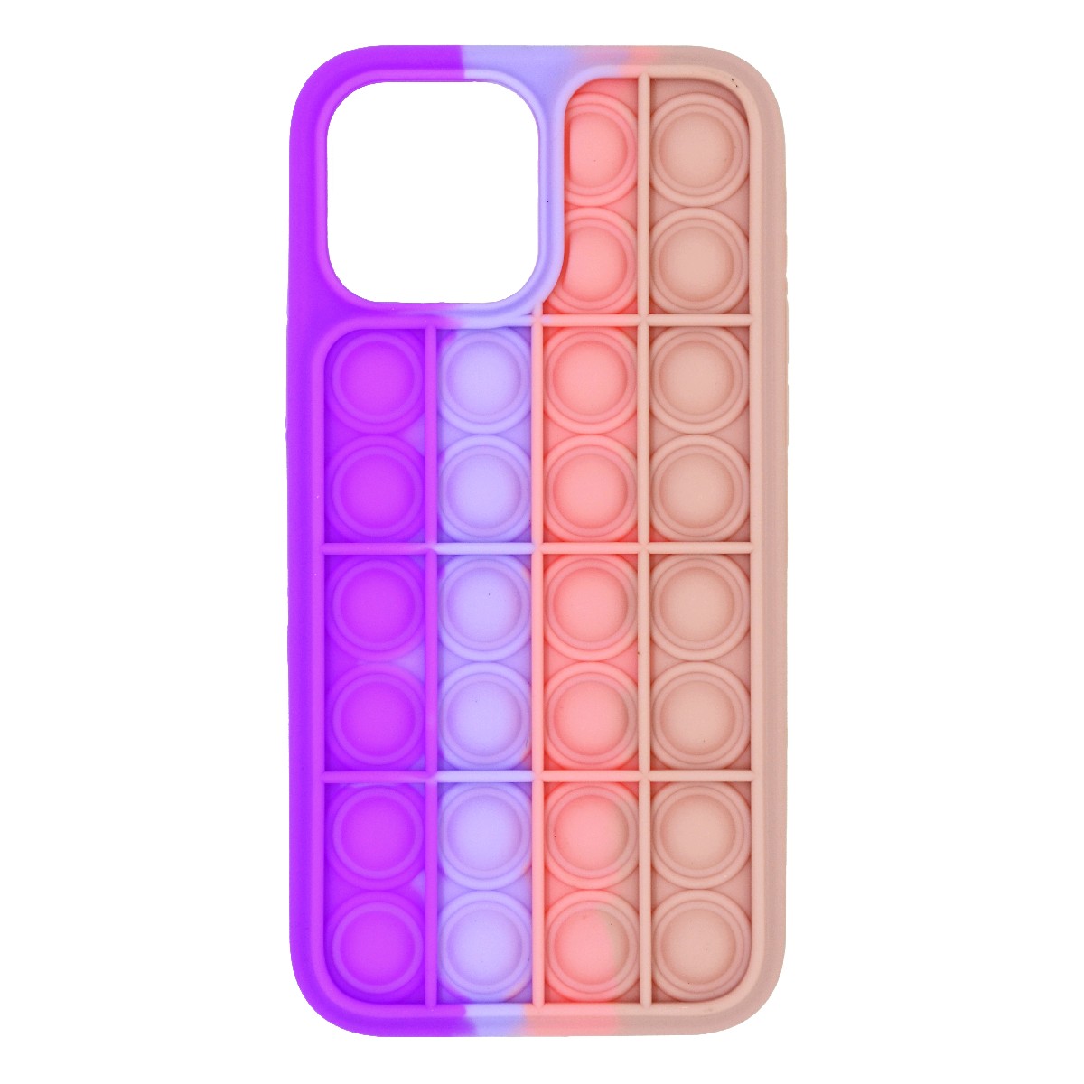 Θήκη Ancus TPU Pop It για Apple iPhone 13 Pro Max Μώβ Λιλά Ρόζ Μπέζ