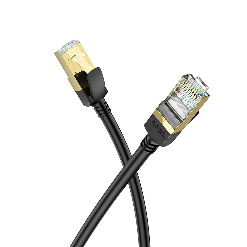 Καλώδιο Δικτύου Hoco US02 Pure Copper Cat 6 UTP 1Gbps 1m