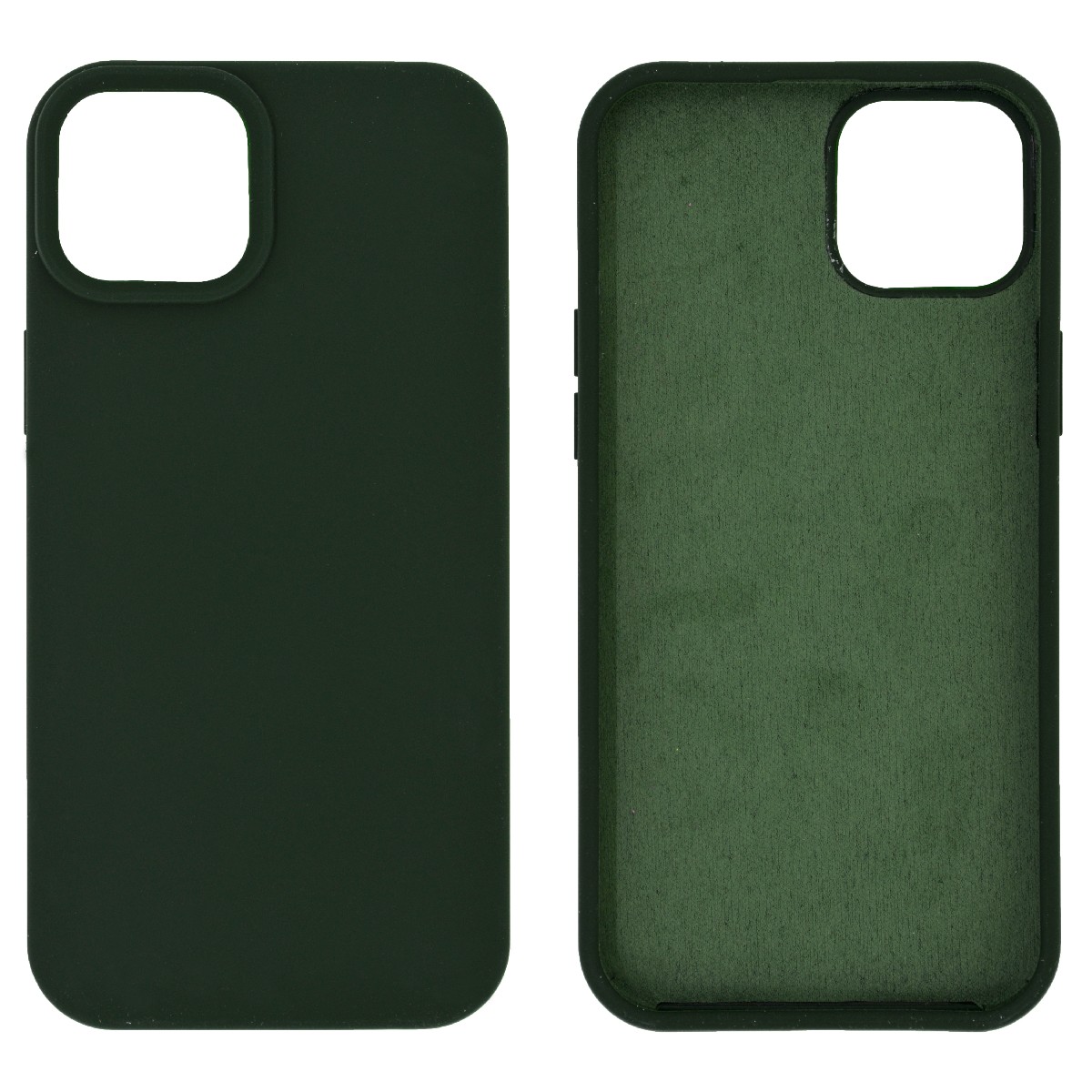 Θήκη Ancus Silicon Liquid για Apple iPhone 15 Plus Σκούρο Πράσινο