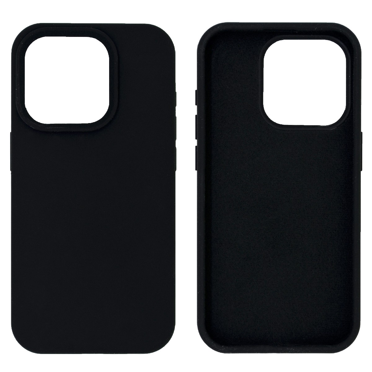 Θήκη Ancus Silicon Liquid για Apple iPhone 15 Pro Μαύρο