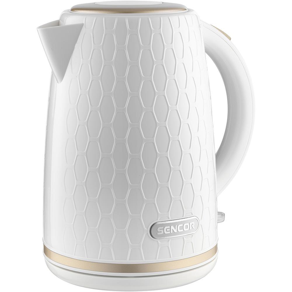 Βραστήρας με 3D Pattern Design 1,7lt 2200W Sencor SWK 7200WH Λευκό