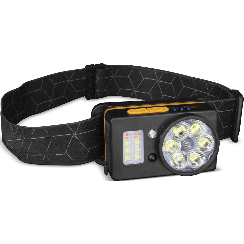 Επαναφορτιζόμενος Φακός Κεφαλής Retlux RPL 702 120 Lumens IP44 Απόσταση Δέσμης: 70m με Extra COB lighting 200lm και Λειτουργία Power Bank
