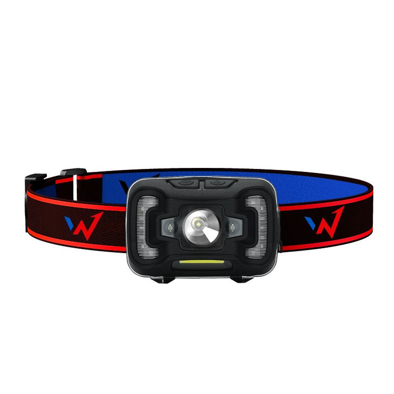 Επαναφορτιζόμενος Φακός Κεφαλής Wonder Wt6501H 300 Lumens Απόσταση Δέσμης: 100m Αυτονομία: 3h Βάρος: 99gr IP44 Μαύρος