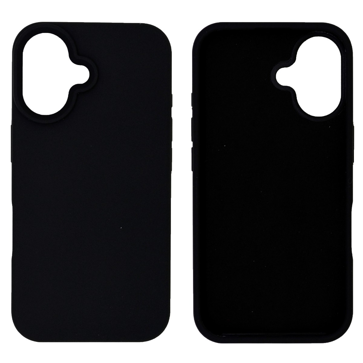 Θήκη Ancus Silicon Liquid για Apple iPhone 16 Μαύρη