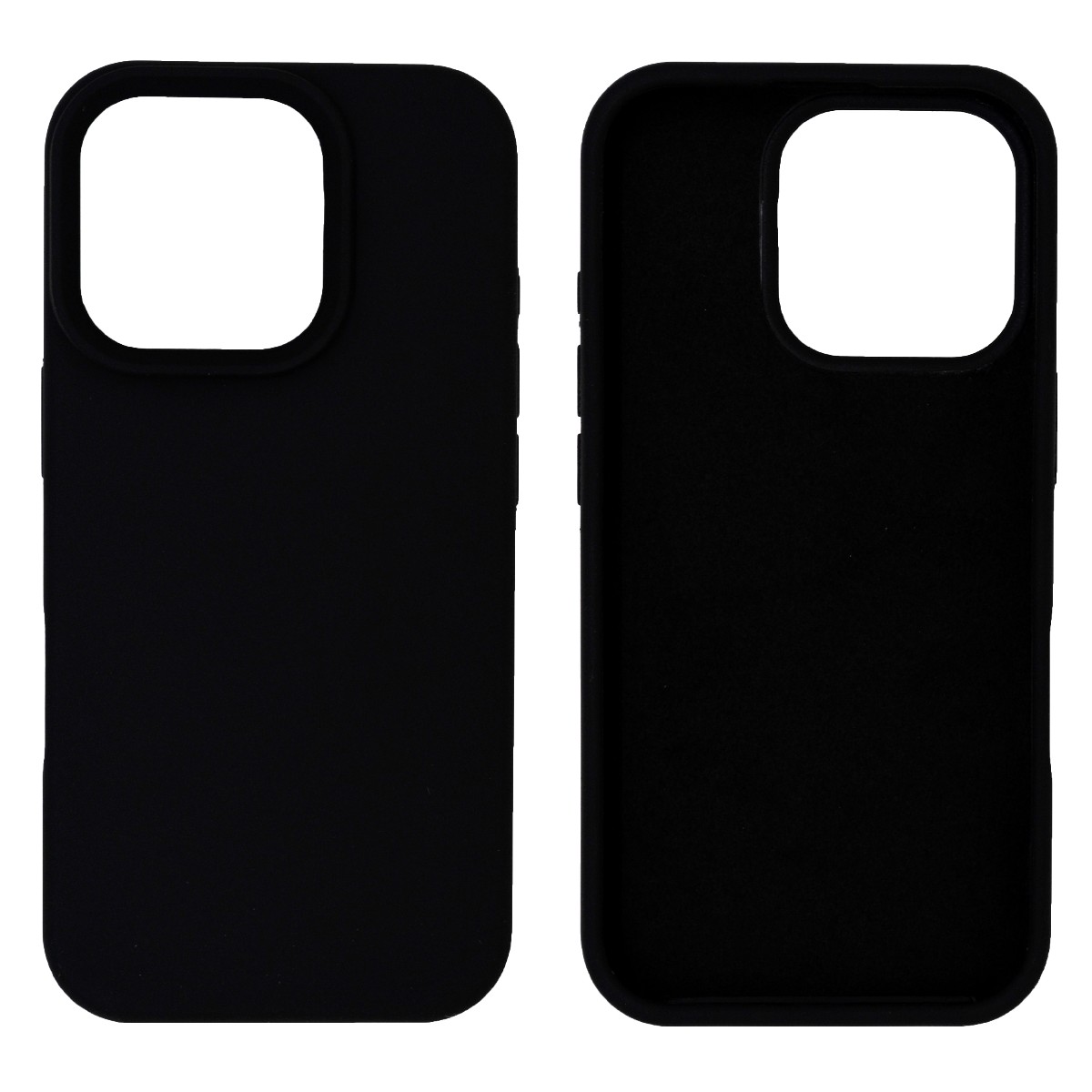 Θήκη Ancus Silicon Liquid για Apple iPhone 16 Pro Μαύρο