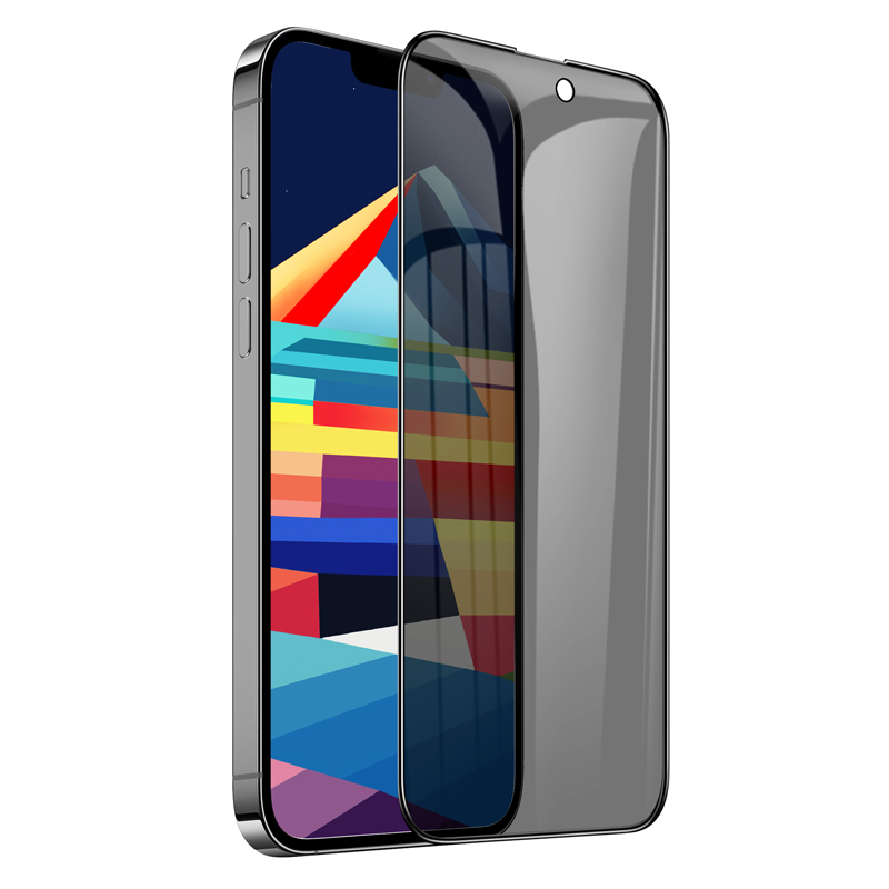 Tempered Glass Hoco A12 Pro Edges Protection 28 Μοίρες Privacy Angle Apple iPhone 15 Plus 16 Plus