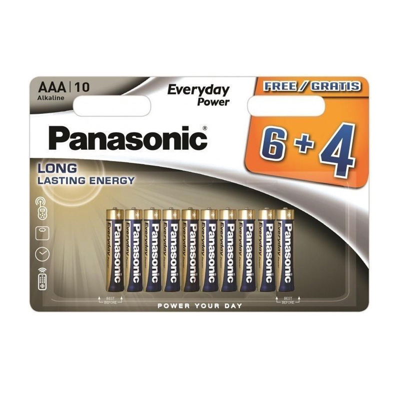 Μπαταρία Panasonic Everyday Power LR03EPS/10BW size AAA Τεμ. 10