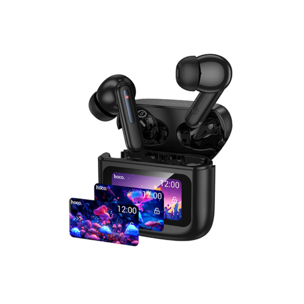 Wireless Hands Free Hoco EQ14 Cool Color TWS Hi-Fi Audio V5.4 500mAh 7 Ώρες Ομιλίας Μαύρα