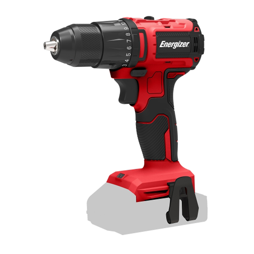Energizer 3DR030 Τρυπάνι Cordless Ultra Light 20V 2 Ταχυτήτων 40Nm Ροπή Κόκκινο/Μαυρο