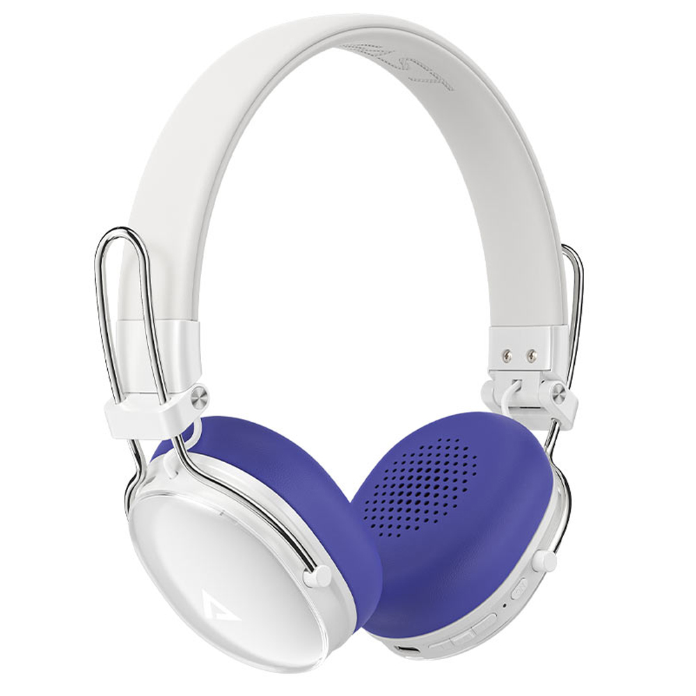 Wireless Ακουστικά Hi-Fi Stereo Acefast H7 500mAh v5.4 35db ANC IP54 Fast Charge Λευκά με Memory Foam Μαξιλαράκια 7 Χρωμάτων και Θήκη