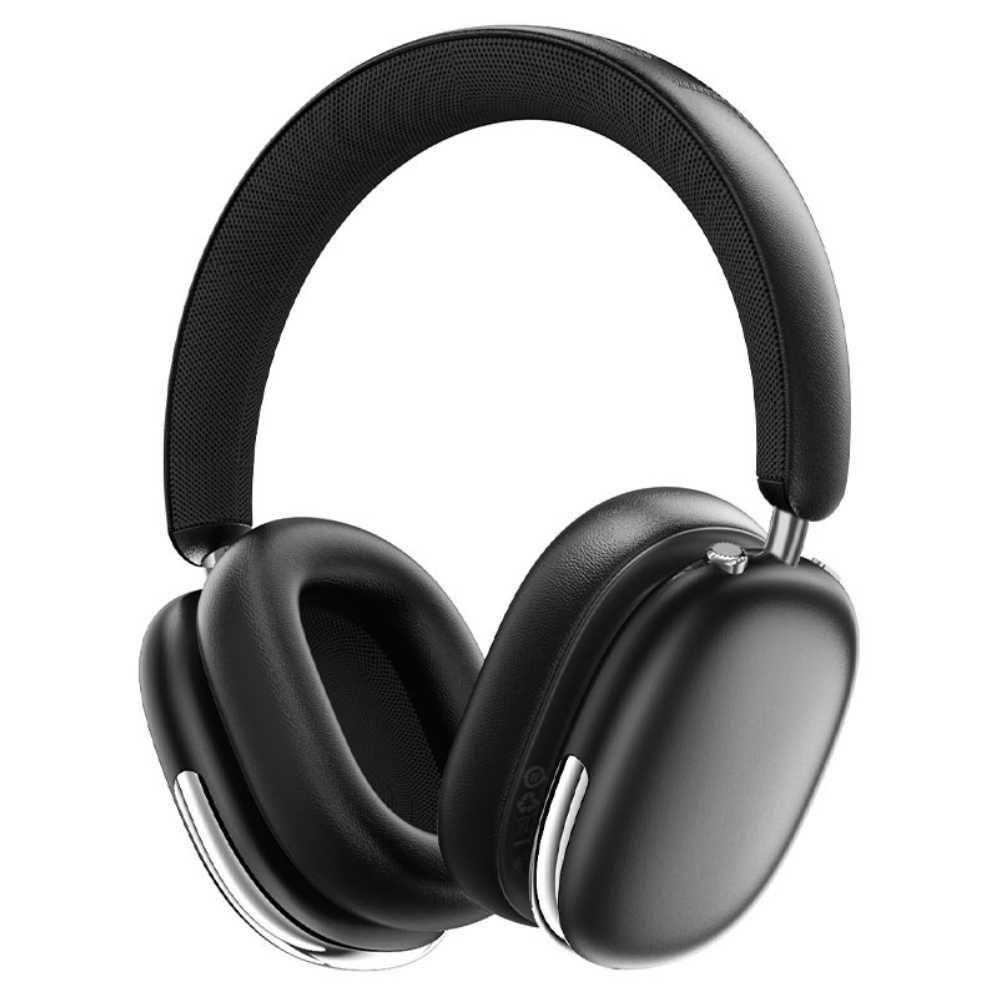 Wireless Ακουστικά Stereo Acefast H9 500mAh v5.4 30dB ANC με Μικρόφωνο και Πλήκτρο Λειτουργιών Μαύρα