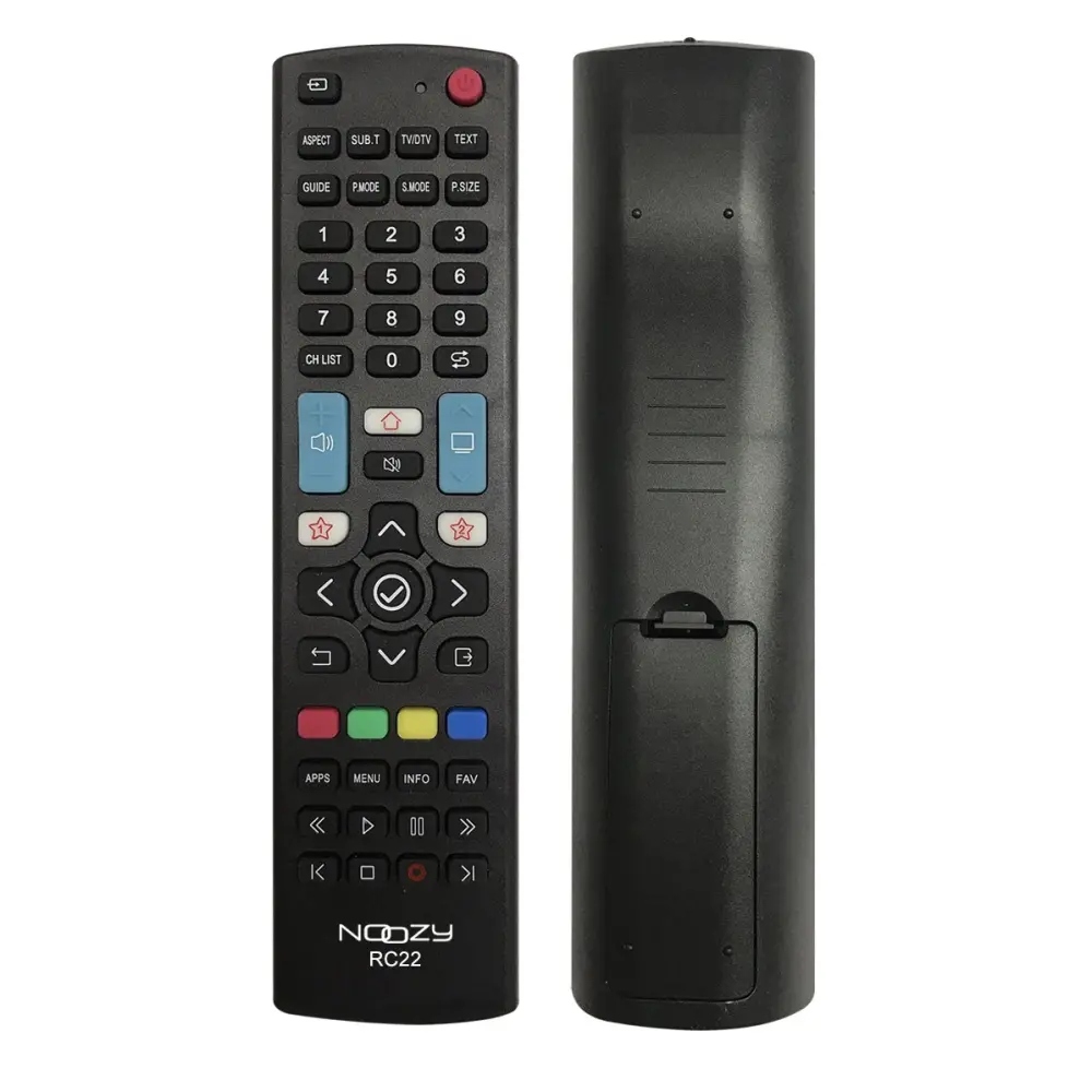 Τηλεχειριστήριο Noozy RC22 για Τηλεοράσεις Samsung, LG, Sony, Philips κα Χωρίς Προγραμματισμό και Αντιγραφή Τηλεχειριστηρίου