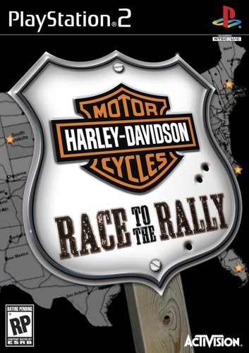 HARLEY DAVIDSON RACE TO THE RALLY PS2