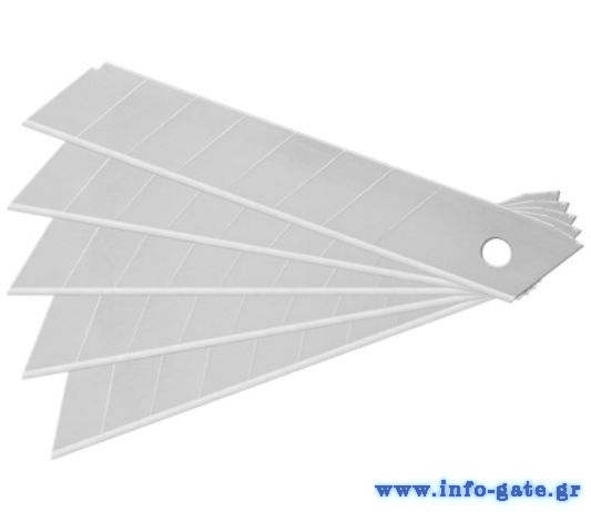 GOOBAY ανταλλακτικές λεπίδες για κοπίδι 77108, 18mm, 10τμχ