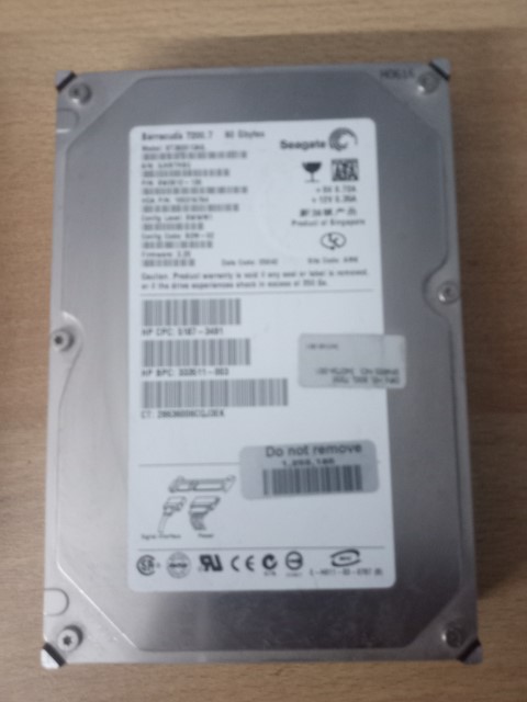 Used HDD 80GB, 3.5