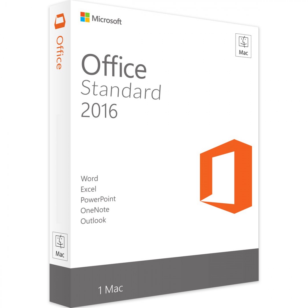 Microsoft Office 2016 Standard για Mac Ηλεκτρονική Άδεια