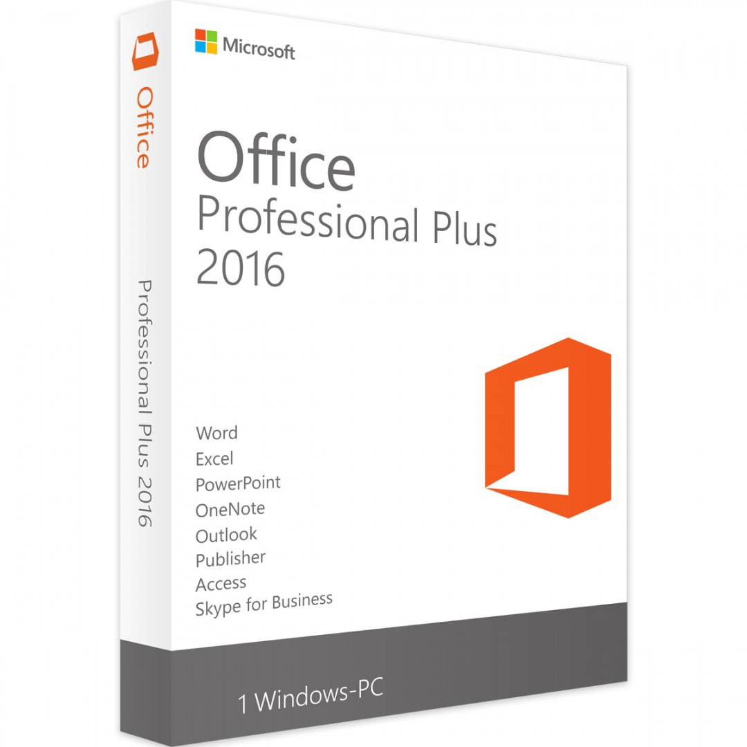 Microsoft Office 2016 Professional Plus Ηλεκτρονική Άδεια