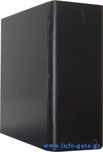 Πύργος Black For  9 Drives. Τροφοδοτικό 420watt. S-ATA