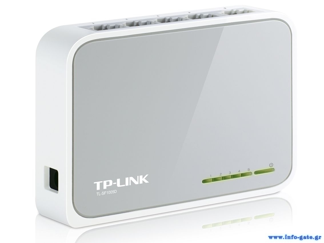 TP-LINK Desktop Switch TL-SF1005D, 5-port 10/100M, Ver. 17.0