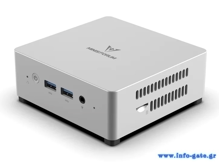 MINISFORUM mini PC UN100L, Intel CPU N100, 16/512GB SSD, Windows 11 Pro
