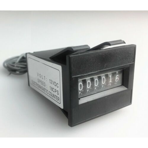6ψήφιος 12V Μηχανικός Μετρητής Για Κερματοδέκτη