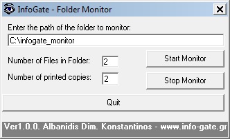 InfoGate Monitor2Print ver.1.0.0 (English)