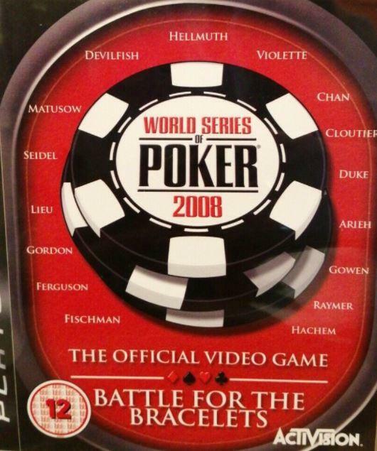 WORLD SERIES POKER 2008 PS2
